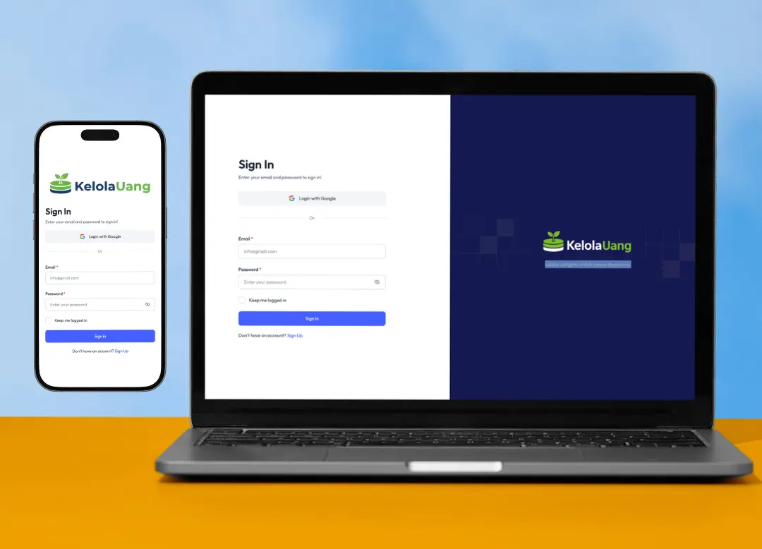 KelolaUang Dashboard